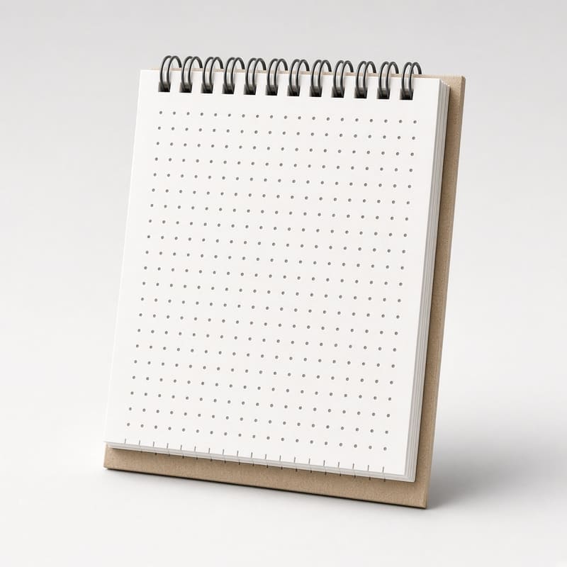 Doodle Den Idea Stack Perforated Notepad 4x6